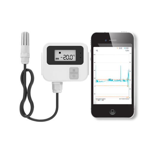 Industrial IoT Bluetooth Temp and Humidity Data Logger with Probe – Enviro Forest