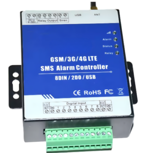 GSM 2G Cellular SMS Alarm Controller with Relay Outputs and USB Port – Enviro Forest