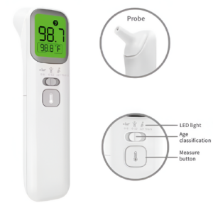 Digital Infrared Thermometer with High Accuracy and Memory Storage – Enviro Forest