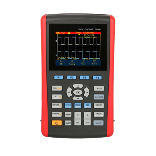Digital Oscilloscope with Storage (2 CH, Wide Voltage Range)