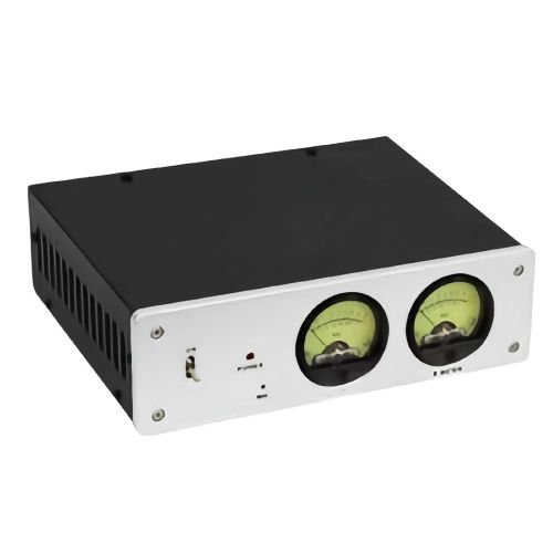 EFO1-2.jpg Dual Analog VU Meter MIC/LINE Audio Switcher and amp; DB Display – Enviro Forest