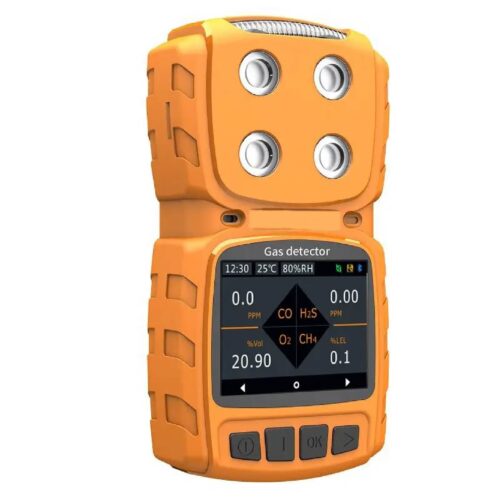 Enviro Forest Portable Multi Gas Detector Monitor Rechargeable 4 In 1 Gas Meter Tester Analyze