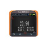 Enviro Forest Portable Multi Gas Detector Monitor Rechargeable 4 In 1 Gas Meter Tester Analyze