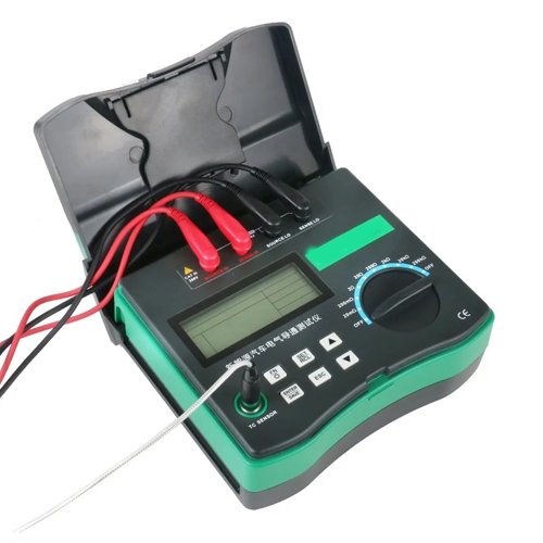Digital Micro Ohm Meter with Kelvin Clamps For Electrical Continuity Testing – Enviro Forest