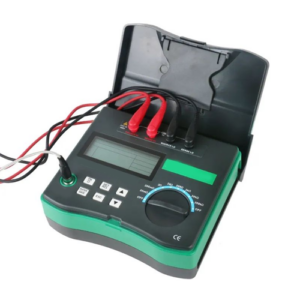 Digital Micro Ohm Meter with Kelvin Clamps For Electrical Continuity Testing – Enviro Forest