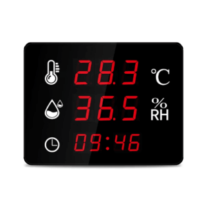 Enviro Forest Wall-Mount LED Thermometer And AE Hygrometer