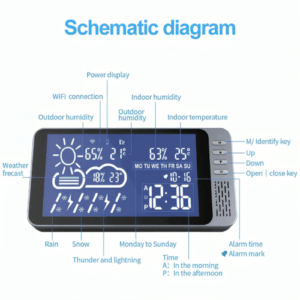 Enviro Forest Battery Powered Wireless Hygrometer