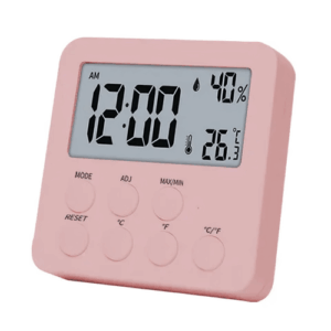 Enviro Forest Thermometer Hygrometer with Alarm Clock