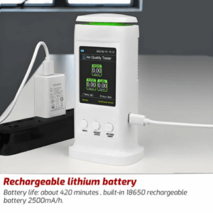 Enviro Forest Air Quality Detector Monitor Data Analysis Hygrometer