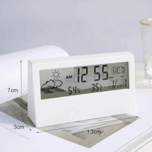 Enviro Forest Temperature Hygrometer With Clock
