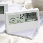 Enviro Forest Temperature Hygrometer With Clock