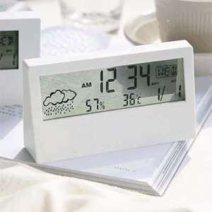 Enviro Forest Temperature Hygrometer With Clock