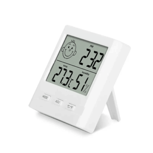 Enviro Forest Wall Desk Clock Thermo Hygrometer