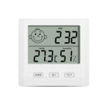 Enviro Forest Wall Desk Clock Thermo Hygrometer