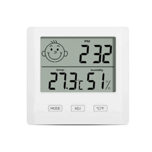Enviro Forest Wall Desk Clock Thermo Hygrometer