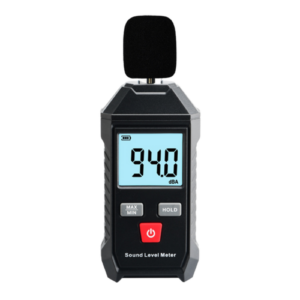 Red Digital Sound Level Meter 30–130dBA with Backlight Display – Enviro Forest 