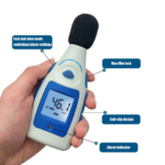 Digital Sound Level Meter with 30–130dB Range and LCD Display – Enviro Forest 