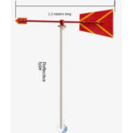 Customizable Mechanical Anemometer, Wind direction vane with Galvanized Bracket – Enviro Forest