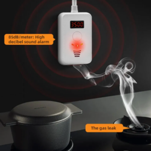 Gas Leak Sensor LCD Display Screen Combustible Gas Alarm Detector – Enviro Forest