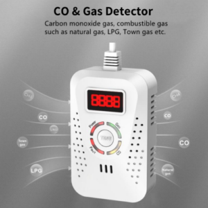 Fixed Multi Gas (LPG & CO) Leak Detector with Solenoid Valve Control – Enviro Forest
