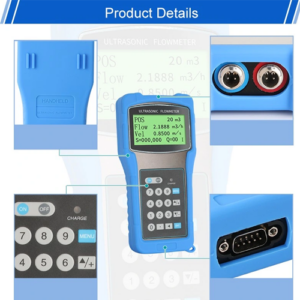 Portable Ultrasonic Flowmeter with Data Logging & RS-232 – Enviro Forest