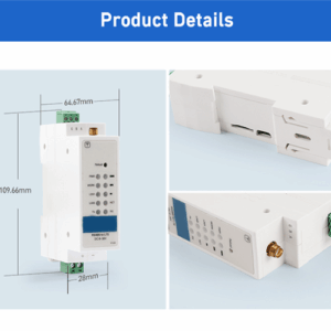 Global 4G Cellular Modem with RS485, SMS, and DIN-Rail Mount – Enviro Forest