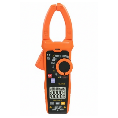 Digital True RMS Clamp Meter 1000V 600A AC DC Range 3V with NCV – Enviro Forest