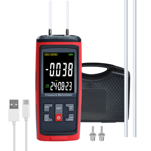 High Accuracy Portable Digital Manometer – Enviro Forest