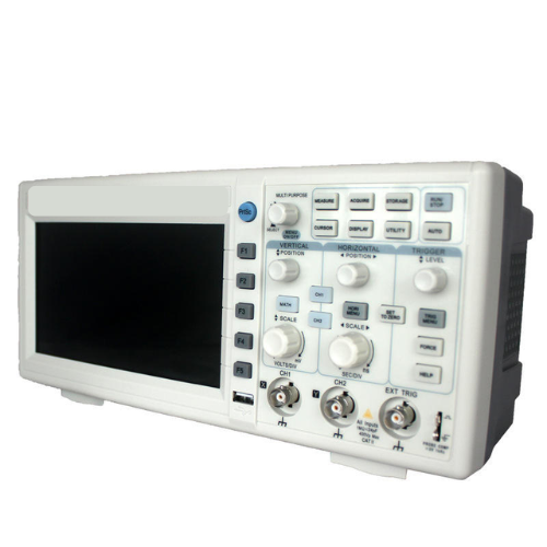 Dual Channel 100MHz Digital Storage Oscilloscope with 7 Inch TFT LCD – Enviro Forest
