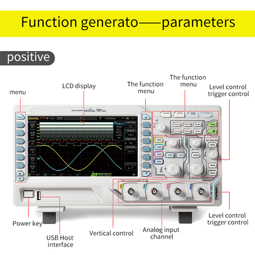 Enviro Forest LCD Digital Oscilloscope