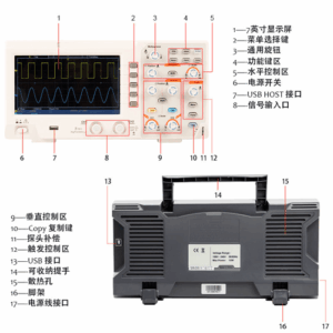 Enviro Forest Desktop USB Digital Storage Oscilloscope