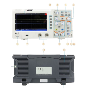Automatic Test DSO Oscilloscope 2-Channel 50MHz 10K Storage Depth – Enviro Forest