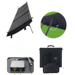 Enviro Forest 100W Outdoor Foldable Solar Panel for Electric Vehicle