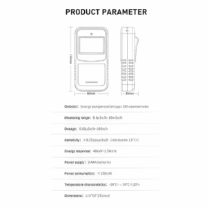 Enviro Forest Portable Geiger-Muller Radiation Meter