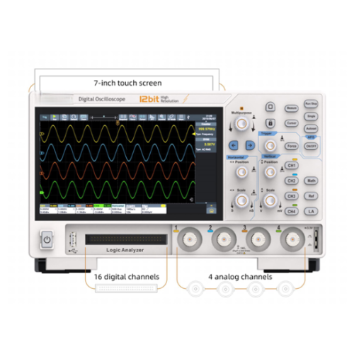 High-Resolution Portable Touchscreen Oscilloscope with AWG & Logic Analyzer– Enviro Forest