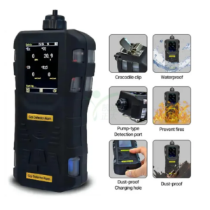 Enviro Forest Portable Multi Gas Detector with Pump Type