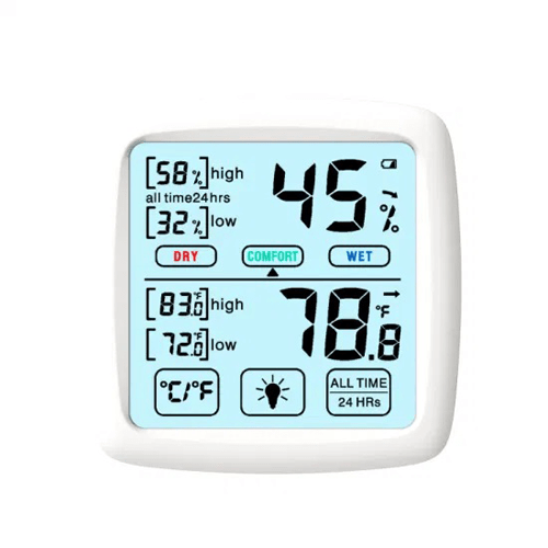 Enviro Forest Touch Screen High-Precision Indoor Hygrometer