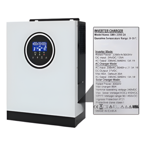 Smart 2200 W 3200 W 220 V 12 VDC 24 VDC MPPT Hybrid Solar Inverter With Pure Sine Wave – Enviro Forest