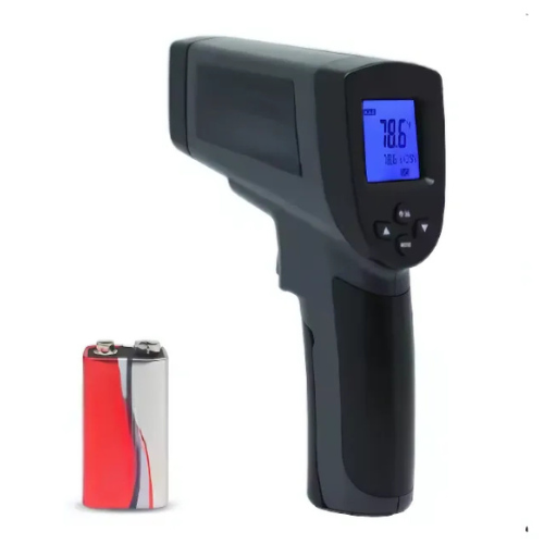 Dual Laser Infrared Thermometer with Adjustable Emissivity – Enviro Forest