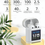 EFO Wireless Earbud Forehead Thermometer