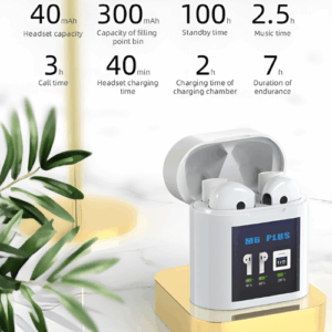 EFO Wireless Earbud Forehead Thermometer