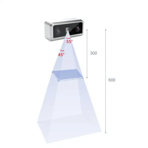 High-Resolution 3D Sensor, 1280x1024, 30-600mm Range, 55° FOV – Enviro Forest