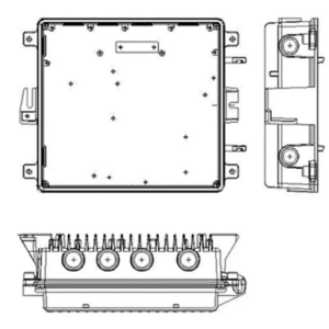 Outdoor LoRaWAN Gateway with PoE & Battery Backup – Enviro Forest