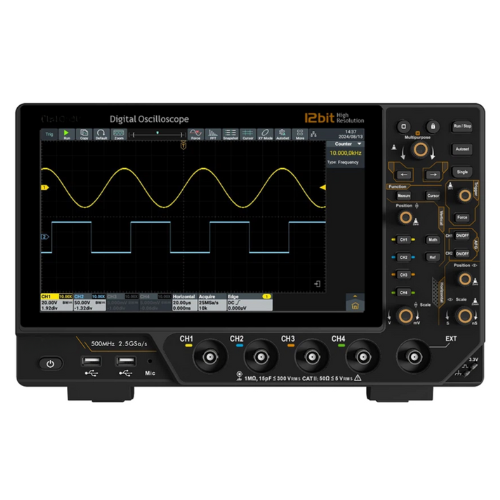 High-Resolution Touchscreen Digital Oscilloscope 500MHz – Enviro Forest