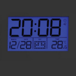 Digital Thermometer Radio Clock with Large LCD – Enviro Forest