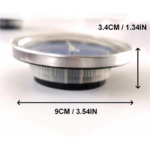 Wood Frame Weather Station with Barometer and Hygrometer – Enviro Forest