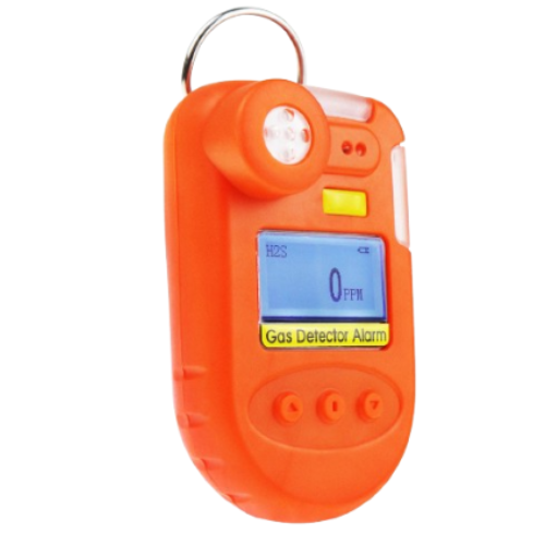 EFOOGD-264-1.png Portable H₂S Gas Detector with Alarm, Rechargeable and IP65 Safety – Enviro Forest