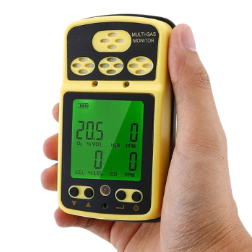 4 - in - 1 Portable Multi - Gas Detector with LCD and Rechargeable Battery – Enviro Forest