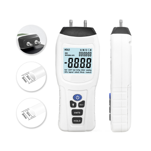 High Accuracy Differential Pressure Gauge Manometer – Enviro Forest