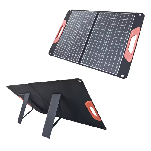 60 W Foldable Solar Panels For Outdoor Camping With Monocrystalline Silicon Cells – Enviro Forest